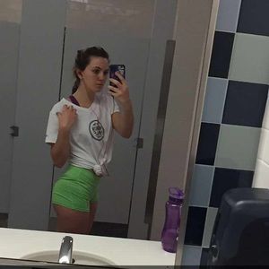 Green Nike Shorts